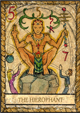 Tarot Card - The Hierophant