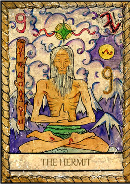 Tarot Card - The Hermit