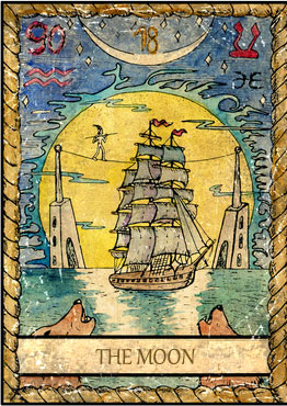 Tarot Card - The Moon